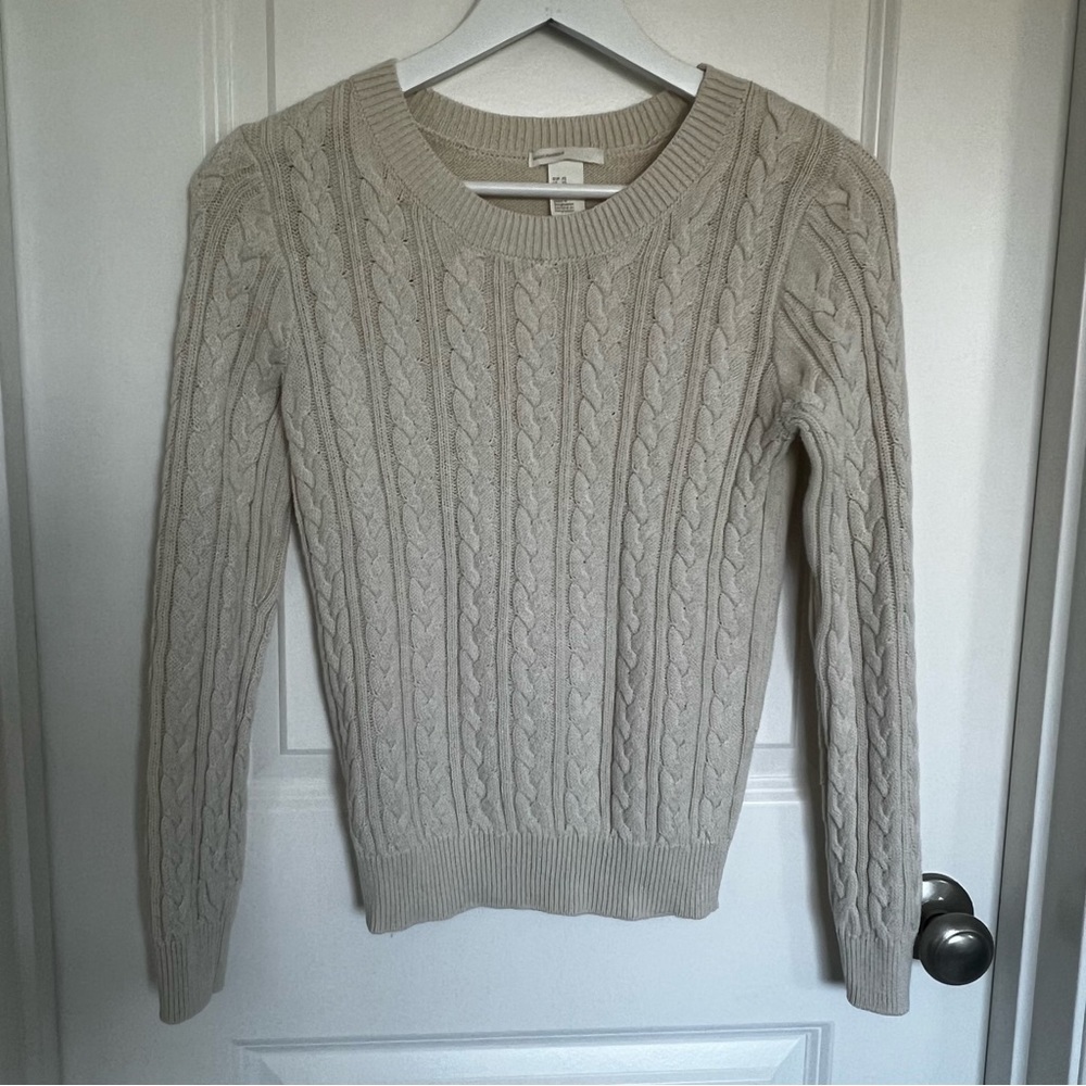 H&M Cable Knit Sweater